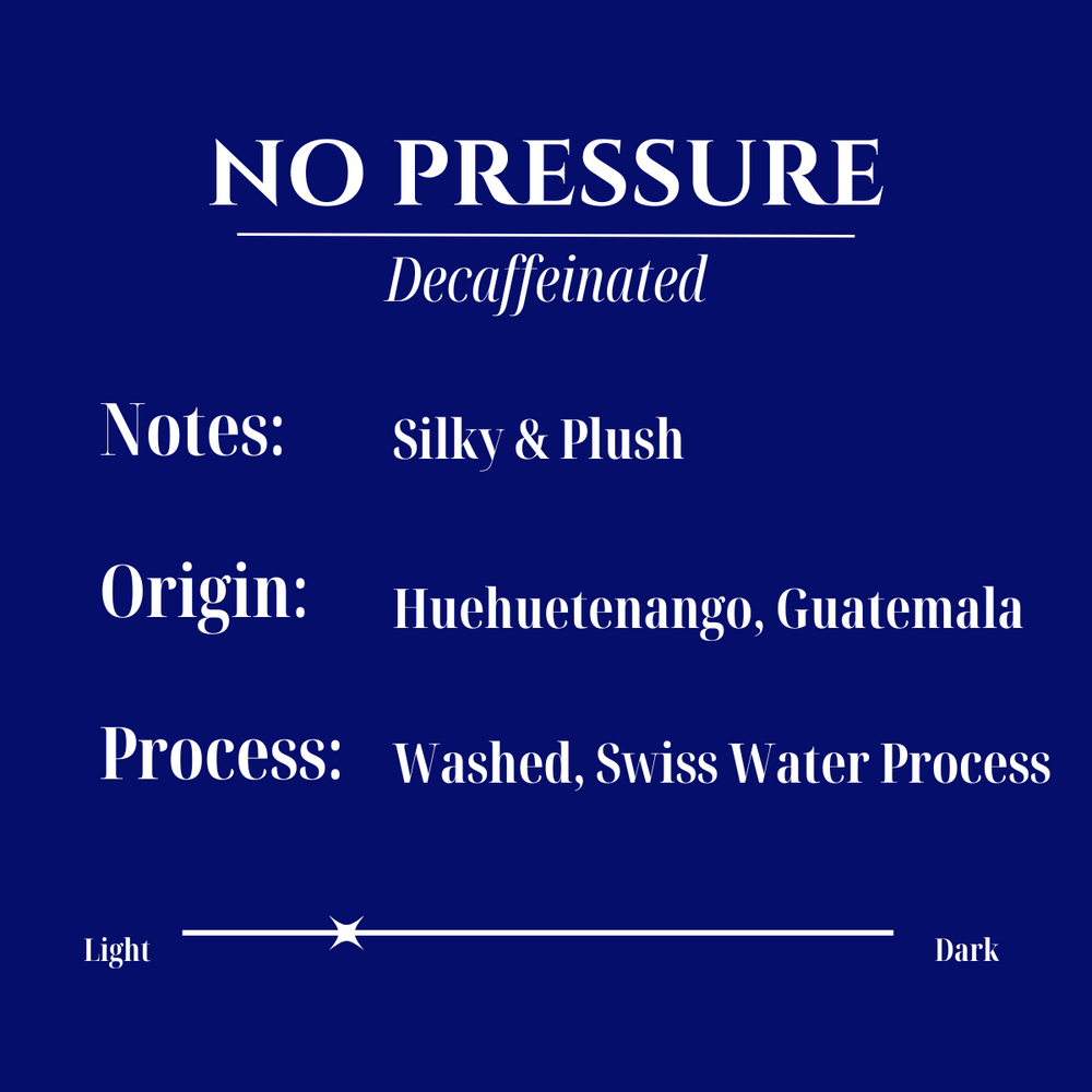 No Pressure: Decaf