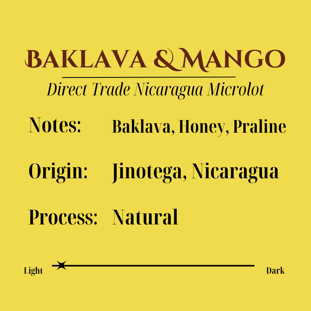 Nicaragua Baklava & Mango Microlot