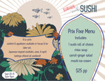 Sirius Sushi Popup